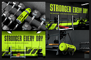 Branding Set Bundle at Gym Studio, a Mockup by Arvalamockup (Thumbnail 9 of 11)