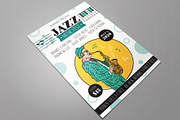 Jazz Music Fest Flyer, a Flyer Template by serapika (Thumbnail 3 of 3)