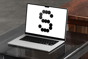 Office MacBook Air Mockup 09
