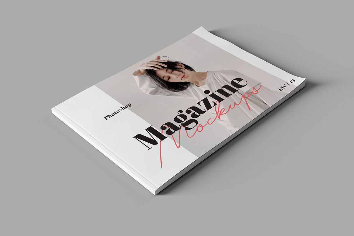 Landscape Magazine / Book Mockups, a Print Template by artimasa (Photo 5 of 6)