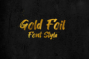 Gold Foil Photoshop Text Effect, a Layer Style Add-On by MRI STUDIO (Thumbnail 2 of 29)