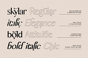 skylar - ligature sans font family, a Sans Serif Font by SilverStag Type Foundry (Thumbnail 3 of 20)
