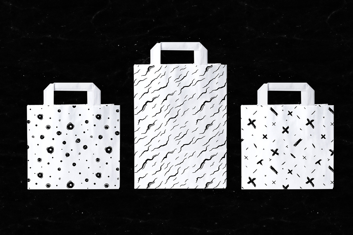 10 Hand Drawn Abstract Patterns, a Pattern Graphic by 2DFUNS (Photo 7 of 7)