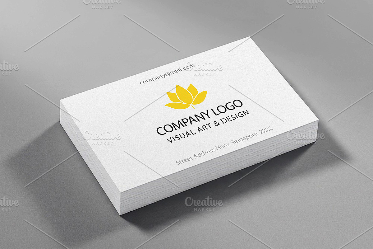 Elegant business card, MockUp, an Advertising Mockup by Mockup Stories (Photo 1 of 2)