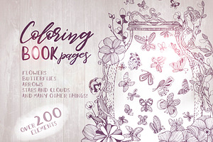 Coloring book pages - creator