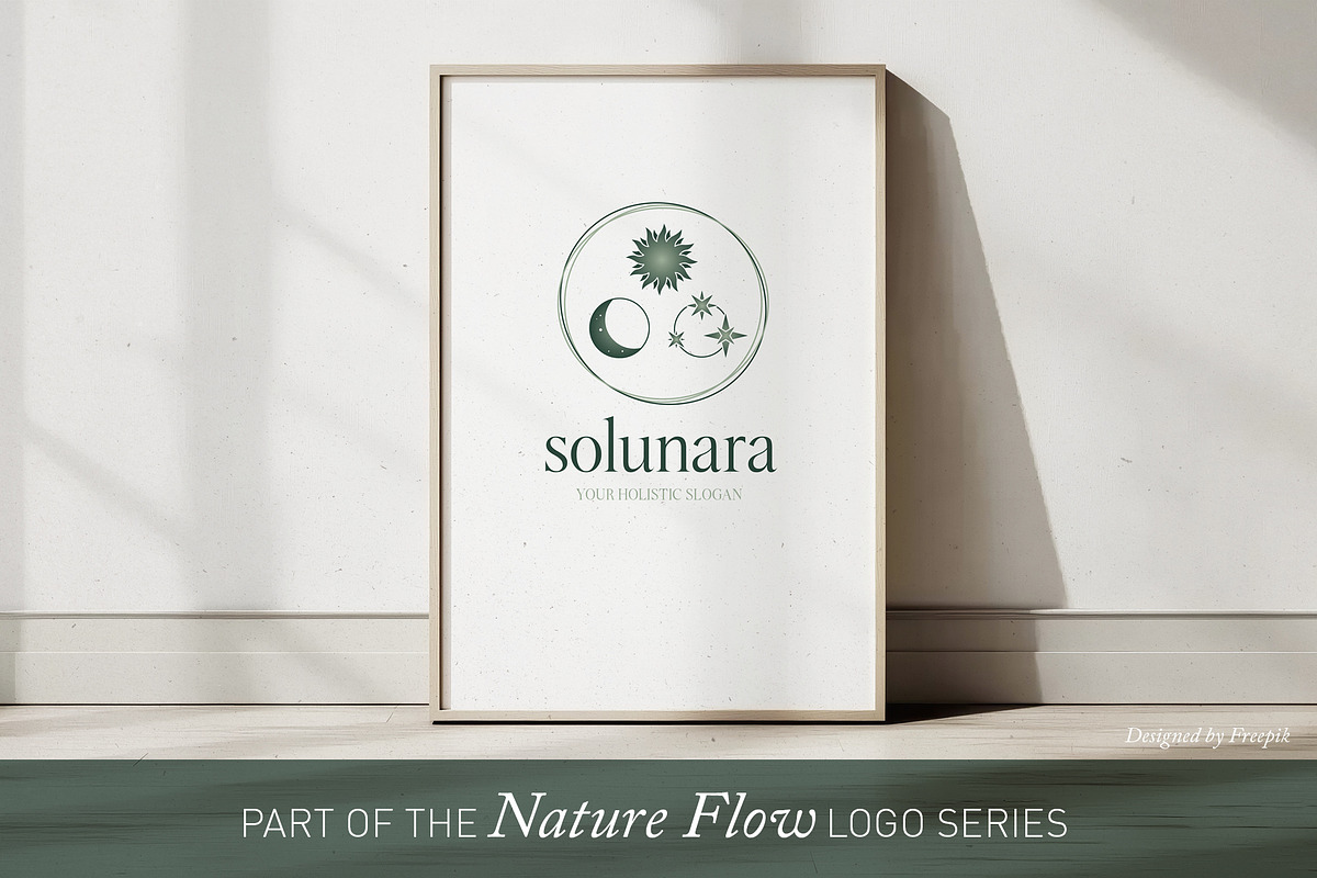 Holistic Logo Template | Canva & AI