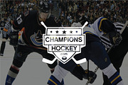 HOCKEY- LABELS & LOGOS VOL1, a Branding & Logo Template by shazi (Thumbnail 9 of 12)