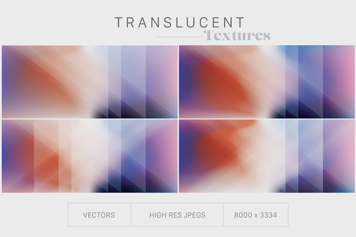 Translucent Textures, a Texture Graphic by Polar Vectors (Photo 5 of 12)