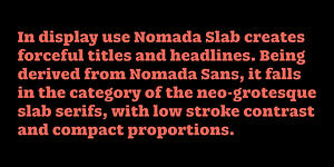 Nomada Slab