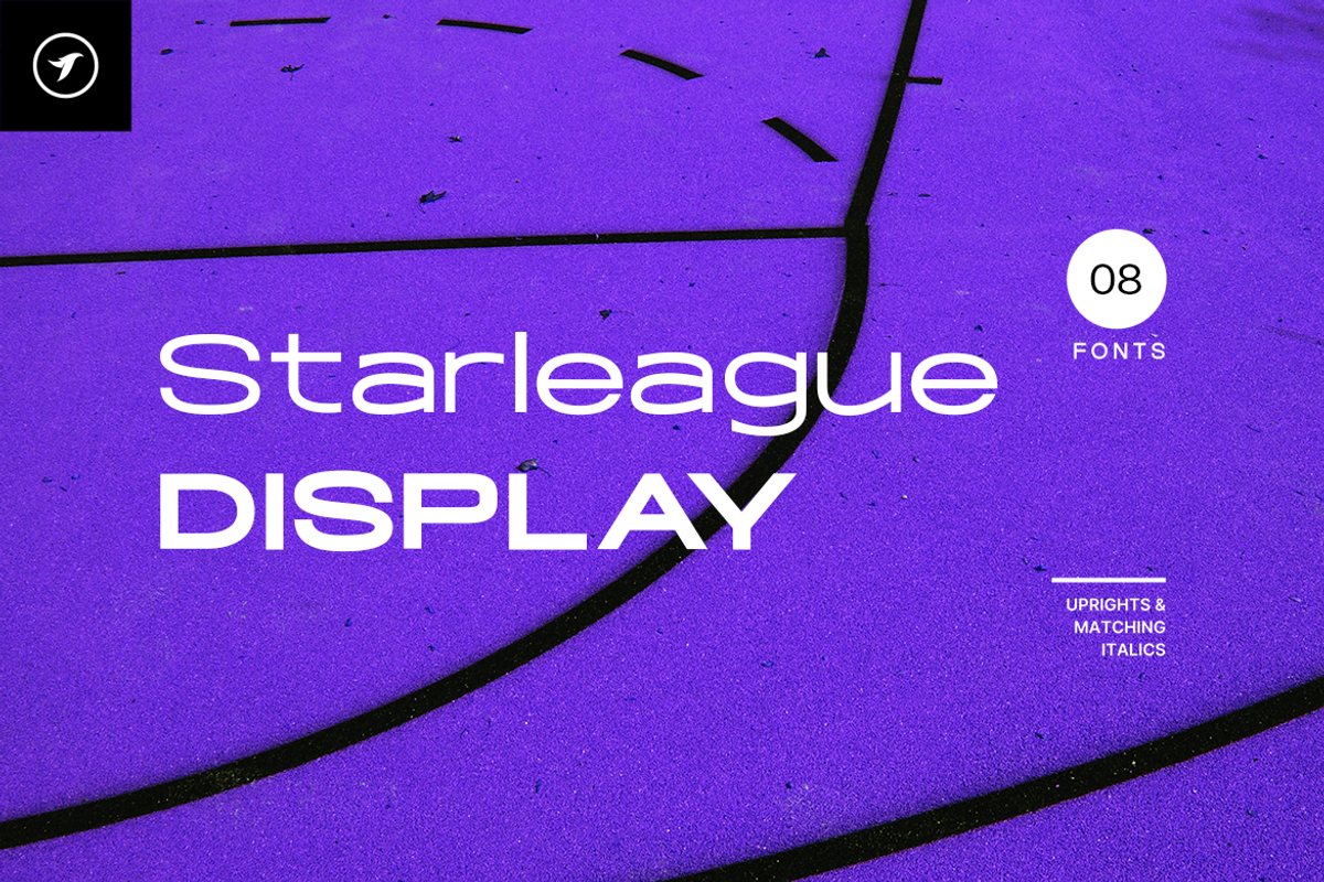 STARLEAGUE - The Display Font Family, a Sans Serif Font by Designova® (Photo 1 of 15)