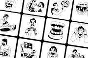Animated Dentist Drawing, a Healthcare Illustration by Vectors Market (Thumbnail 3 of 5)