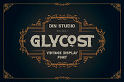 Glycost, a Symbol Font by Vintage Division (Thumbnail 1 of 15)