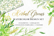 Sale- Floral Watercolor Bundle, an Illustration by Art by Lin (Thumbnail 3 of 6)