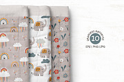 Boho elephants Collection, a Graphic by Nafanya (Thumbnail 5 of 11)
