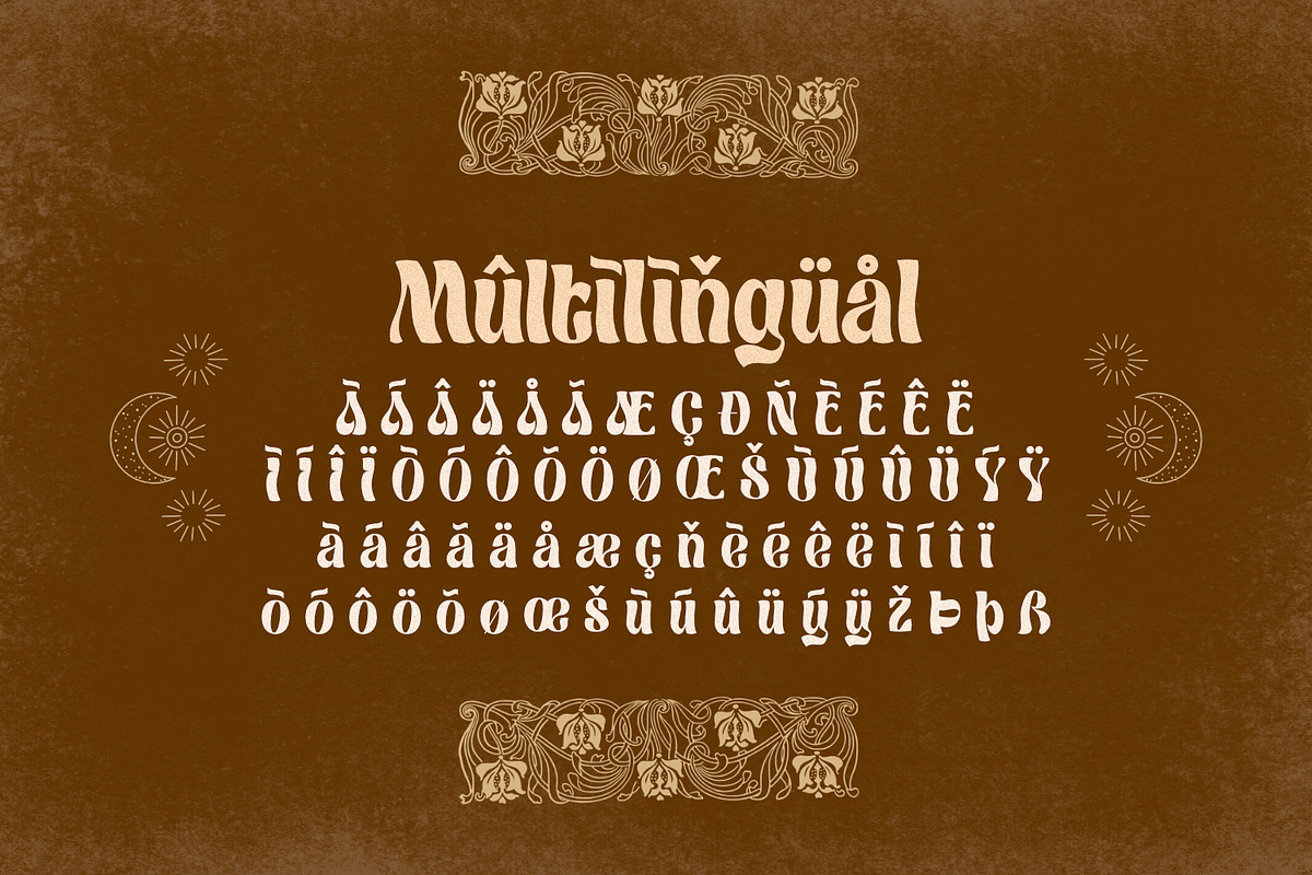Warna - Bohemian Font, a Symbol Font by ikiiko (Photo 7 of 7)