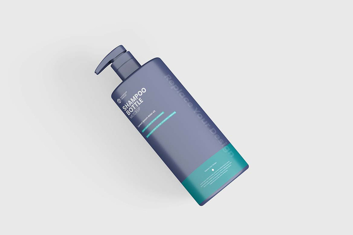 shampoo bottle mockup, a Packaging Mockup by tiyasprabawa (Photo 3 of 5)