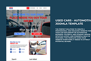 Used Cars - Automotive Joomla Templa, a HTML Template by Ordasoft (Thumbnail 1 of 2)