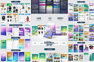 ColorChaos IOS Mobile UI kit