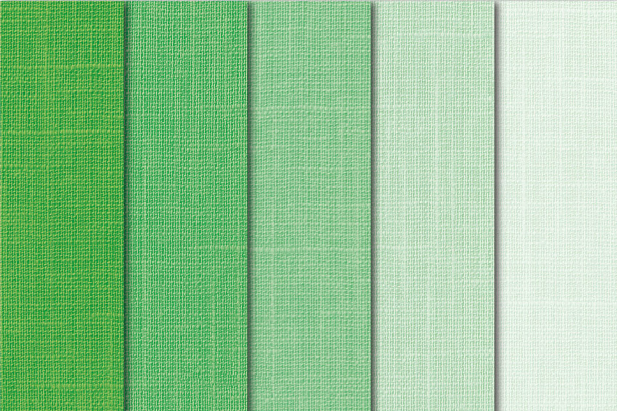 Digital Papers Linen Green Shades preview 3