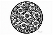 Mandala Cut Files for Cricut Crafts, an Illustration by musafir_fashion (Thumbnail 3 of 9)