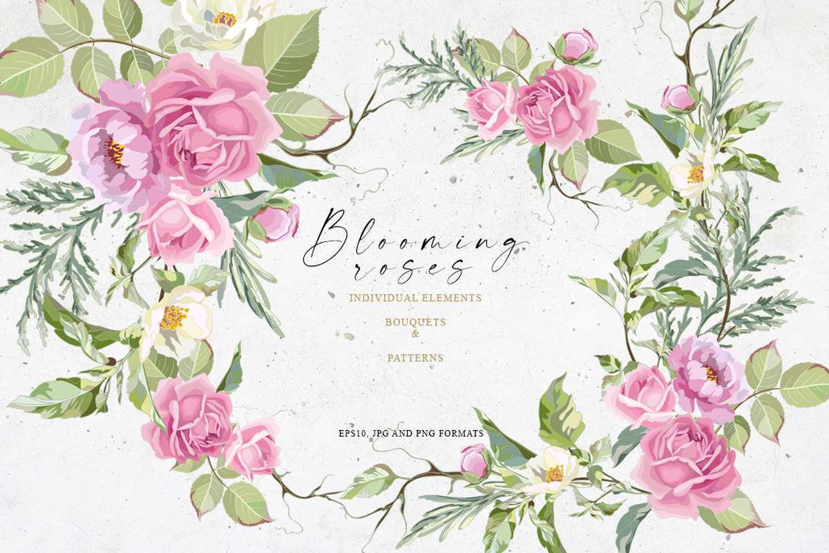 Blooming roses, an Illustration by Vasmila (Photo 1 of 14)