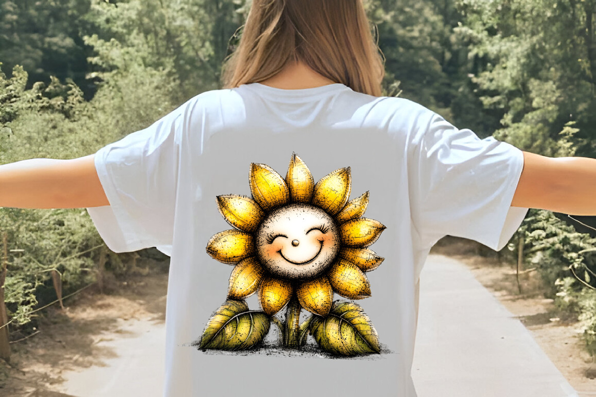 whimsical safari sunflower clipart, an Illustration by GatewayDesign (Photo 8 of 9)
