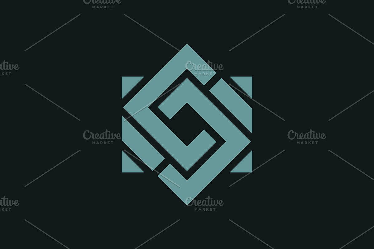 letter S square logo., a Branding & Logo Template by Rasagama Studio