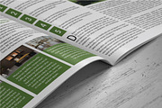 General Newsletter Template, a Brochure Template by voryu (Thumbnail 3 of 5)