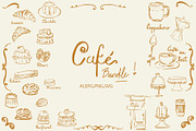 French coffee shop clipart, an Object Graphic by MayBay Studio (Thumbnail 1 of 4)
