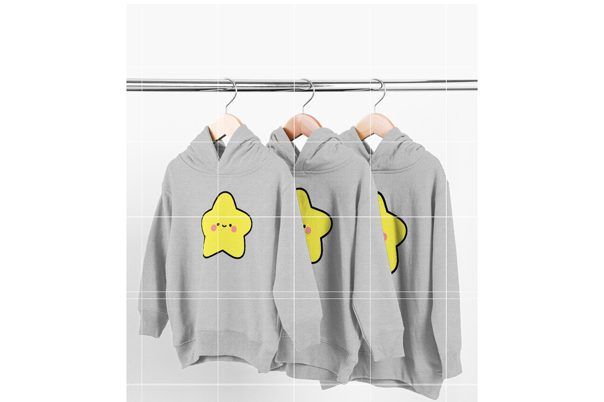 Cute Baby Star SVG Bundle, an Illustration by TheHitShop (Photo 6 of 9)