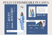 2 Page Elegant Influencer Media Kit, a Social Media Template by Daily Creative (Thumbnail 3 of 4)