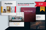 4 Creative Brochures Bundle - OFFER!, a Brochure Template by RWstudio (Thumbnail 1 of 5)