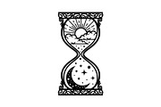 Celestial Sun Moon Hourglass Bundle, an Illustration by Gaye Art (Thumbnail 13 of 31)