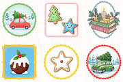 Christmas Frame Sublimation, an Illustration by OK Design (Thumbnail 3 of 5)