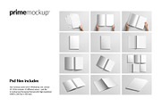 A4 Portrait Brochure Magazine Mockup, a Books & Magazine Mockup by PrimeMockup (Thumbnail 9 of 10)
