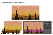 2D Landscapes & Backgrounds Bundle, a Texture Illustration by 2dvillShop (Thumbnail 4 of 5)