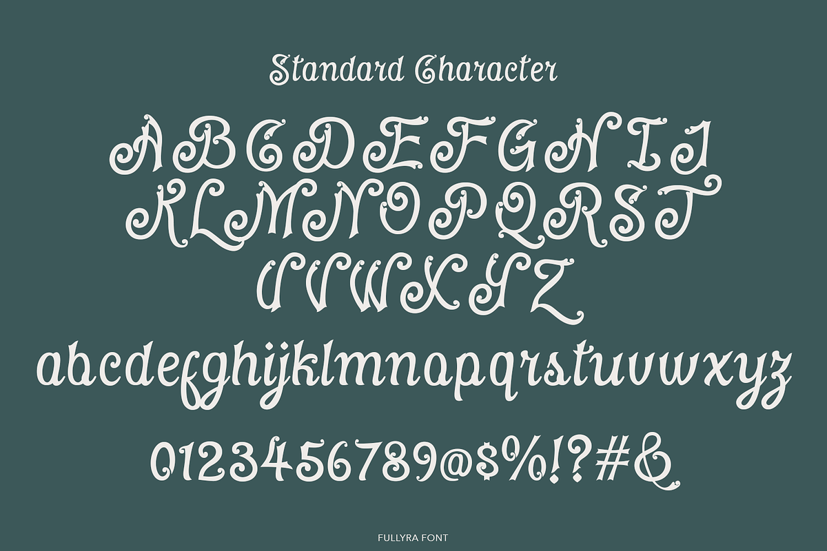 Fullyra Script, a Script Font by TypeClassHeroes (Photo 5 of 15)