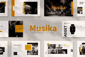 Musika Keynote Template