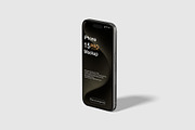 iPhone 15 Pro Mockup, an iPhone Mockup by Jestdio (Thumbnail 5 of 14)