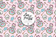 Cooking Kitchen Seamless Patterns, a Pattern Graphic by KaramfilaS (Thumbnail 3 of 17)