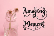 Wowangle Brush Script (Bonus Font), a Script Font by FHFont (Thumbnail 6 of 8)