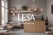 Lesa | Elegant & Sophisticated Sans, a Font by Astuti Studio (Thumbnail 1 of 16)