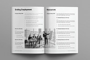 Employee Handbook Template, a Brochure Template by E-Type (Thumbnail 8 of 10)