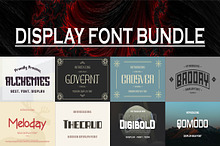 DISPLAY FONT BUNDLE