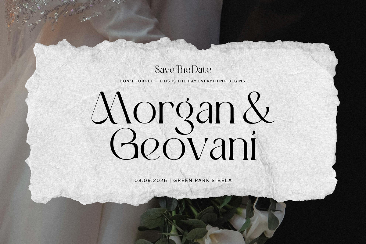 Genekist - Serif Font, a Font by Sronstudio (Photo 2 of 13)