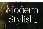 Maiken Modern Stylish Font, a Serif Font by Letterena Studios (Thumbnail 4 of 15)