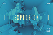 Explosion | 3D Backgrounds V02, a Background Graphic by dvtchk (Thumbnail 6 of 8)
