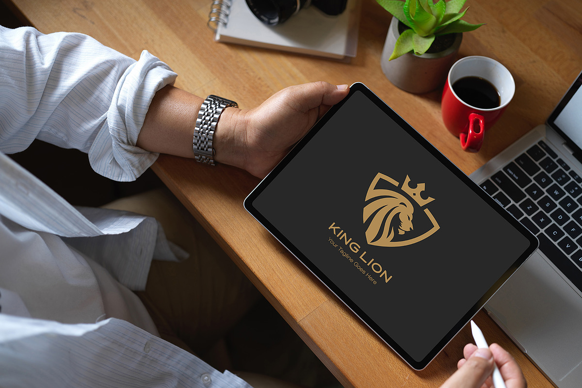 Royal Lion Logo Design, a Branding & Logo Template by YUDesignStore (Photo 7 of 9)