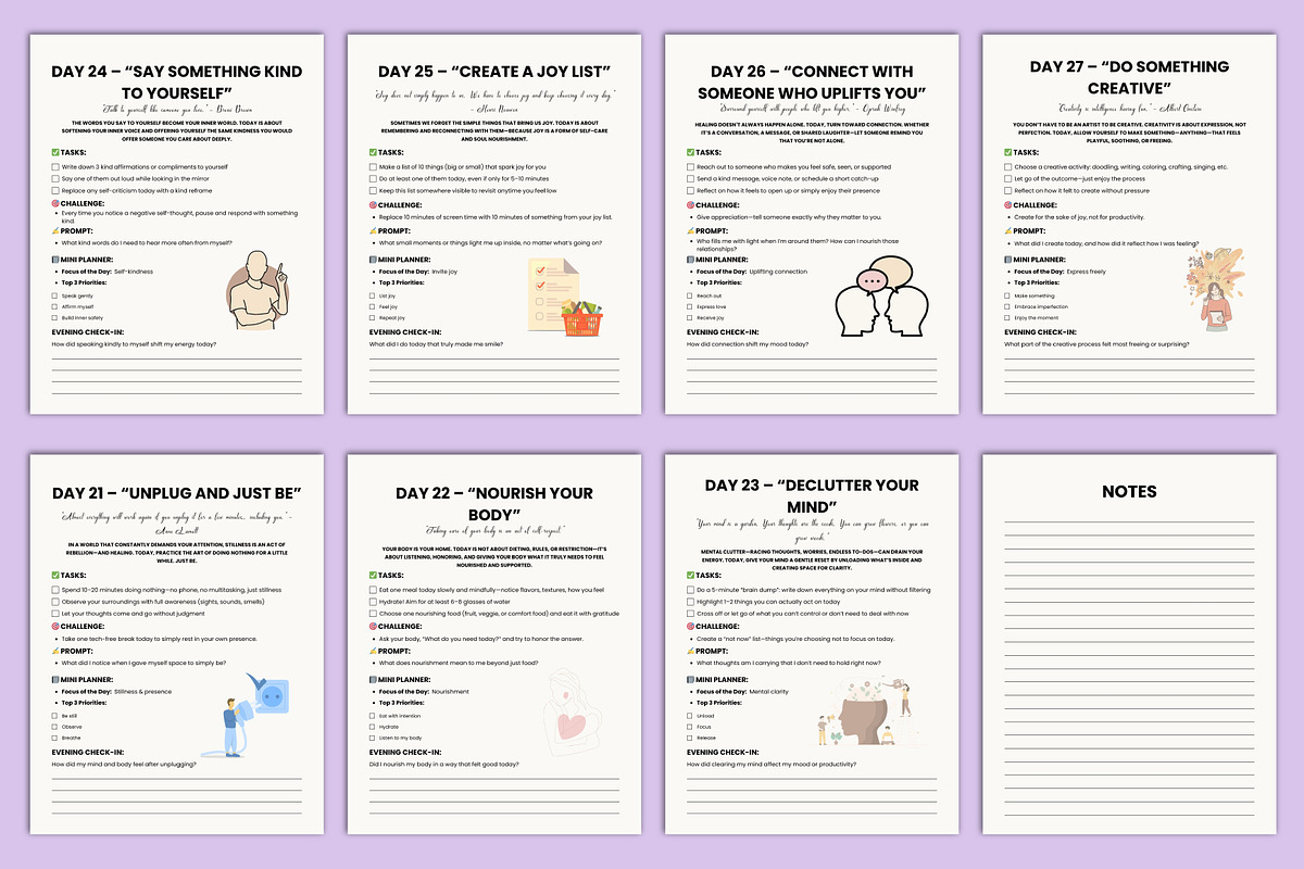 30-Day Self-Care Challenge preview 6