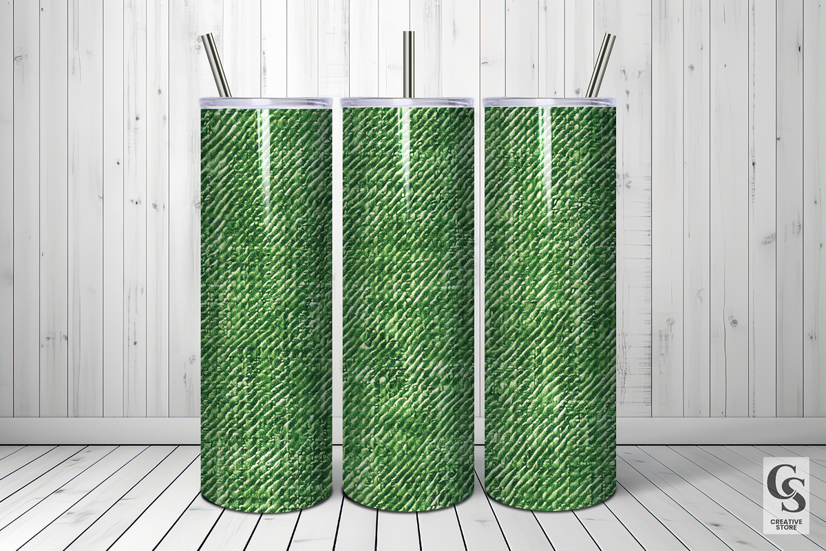 Green Denim Texture Digital Papers, a Texture Graphic by Creative Store (Photo 2 of 5)